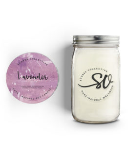 lavender soy candle