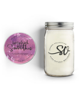 Fresh fruit smoothie soy candle